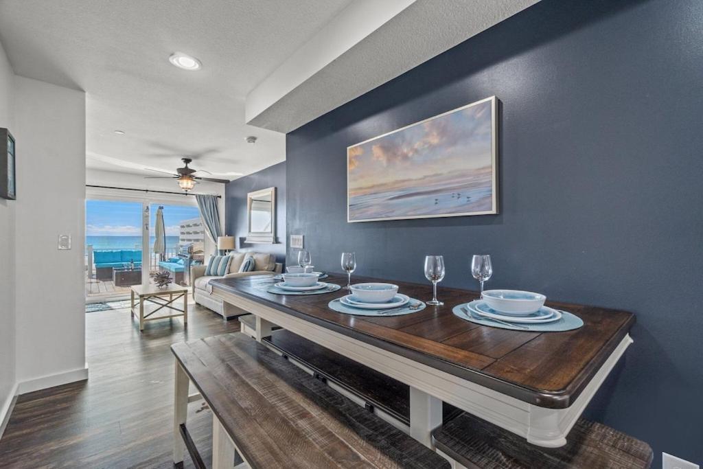 Newly Remodeled Beachfront Townhome - Sleeps 14 Panama City Beach Exterior foto