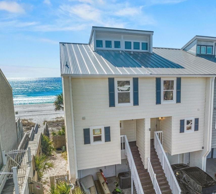 Newly Remodeled Beachfront Townhome - Sleeps 14 Panama City Beach Exterior foto