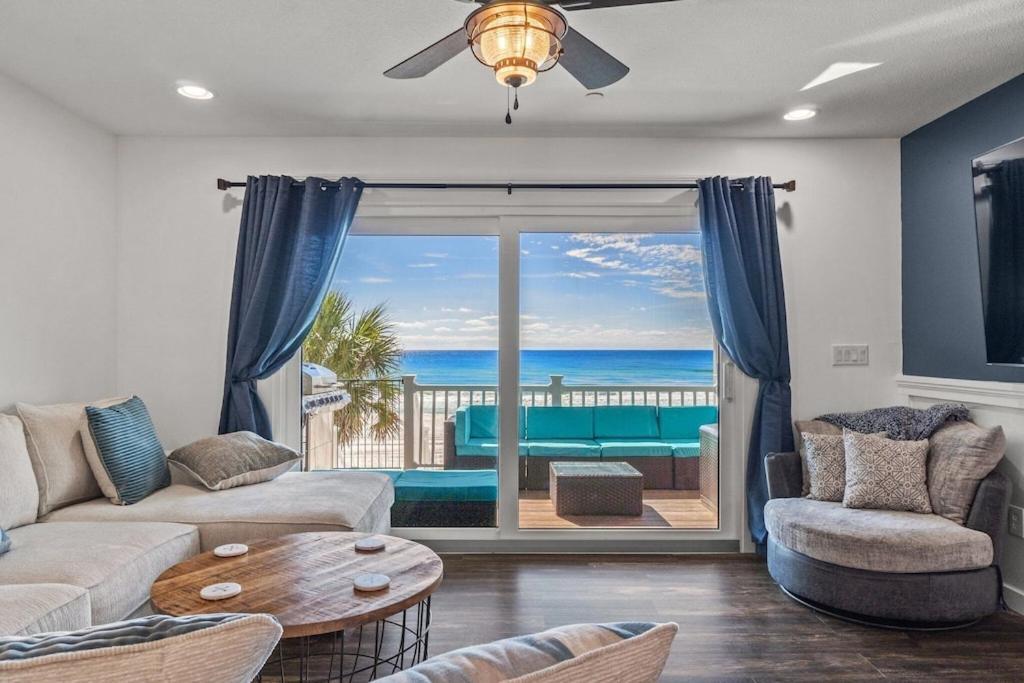 Newly Remodeled Beachfront Townhome - Sleeps 14 Panama City Beach Exterior foto
