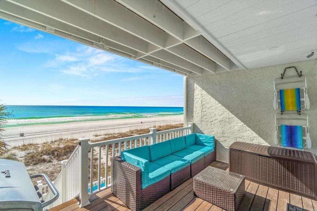 Newly Remodeled Beachfront Townhome - Sleeps 14 Panama City Beach Exterior foto